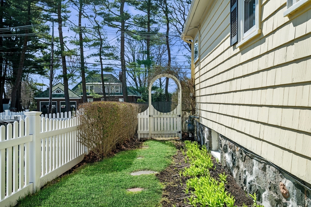 23 Tedesco Street Marblehead, MA 01945 - Photo 34 of 43 a view of a gate with wooden fence