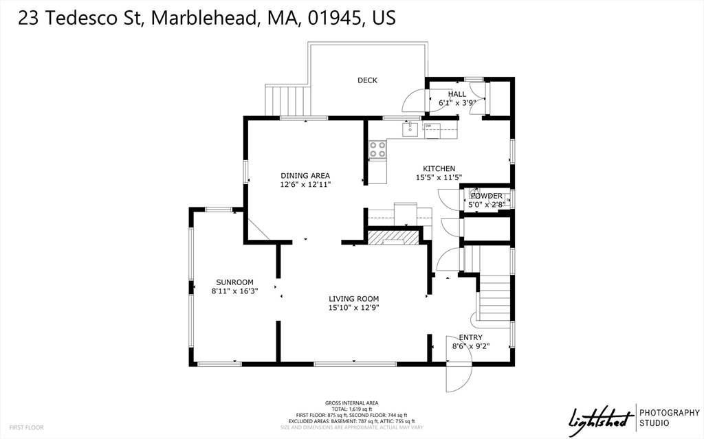 23 Tedesco Street Marblehead, MA 01945 - Photo 39 of 43 a picture of a floor plan