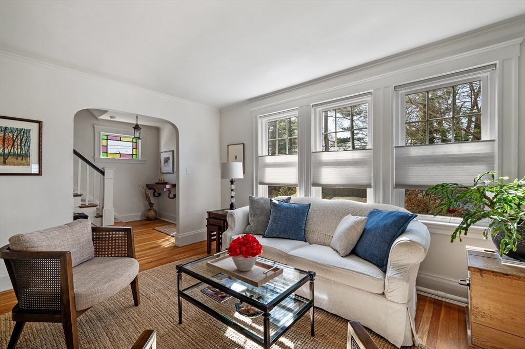 23 Tedesco Street Marblehead, MA 01945 - Photo 5 of 43 a living room with furniture and a large window