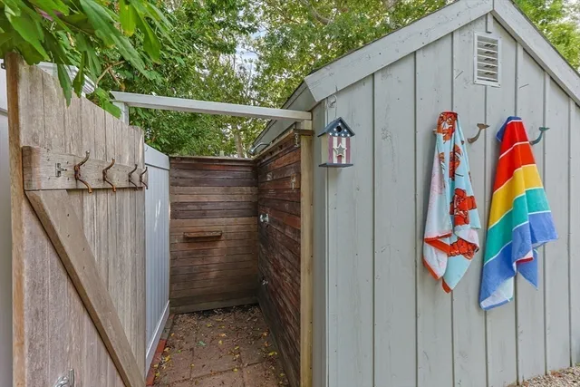 a view of beach and ocean