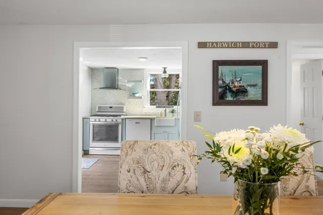 a vase of flowers sitting on a table
