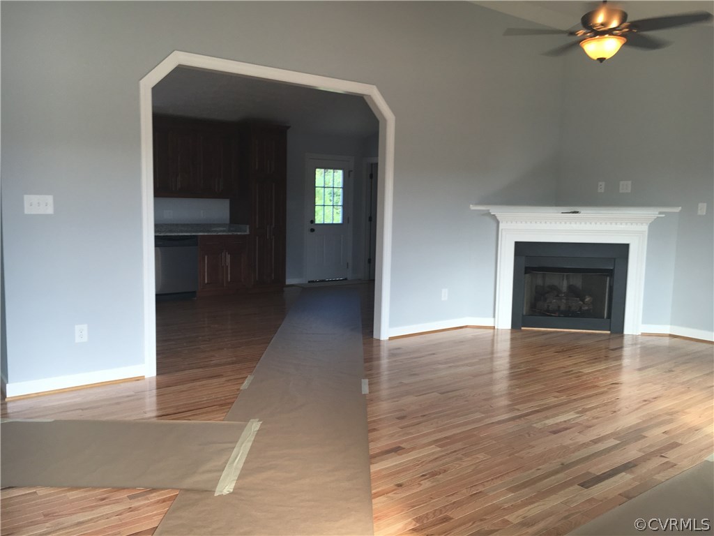 964 East Rose Garden Road West Point, VA 23181 - Photo 3 of 9 a view of a livingroom with a fireplace