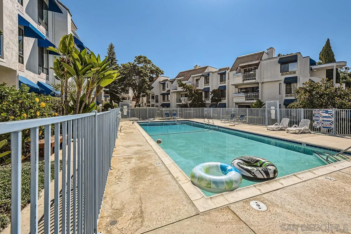 8308 Regents Road, Unit 1H San Diego, CA 92122 - Photo 15 of 23 a view of swimming pool from a terrace
