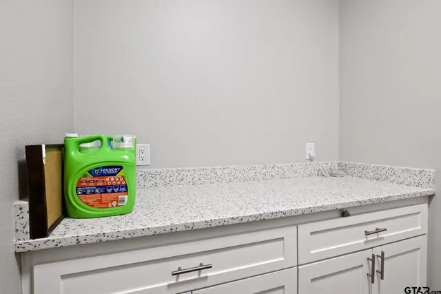 a close view of sink and tap