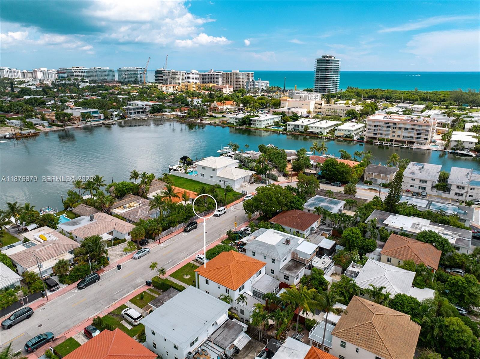 642 86th Street Miami Beach, FL 33141 - Photo 38 of 48 an aerial view of a city with outdoor space