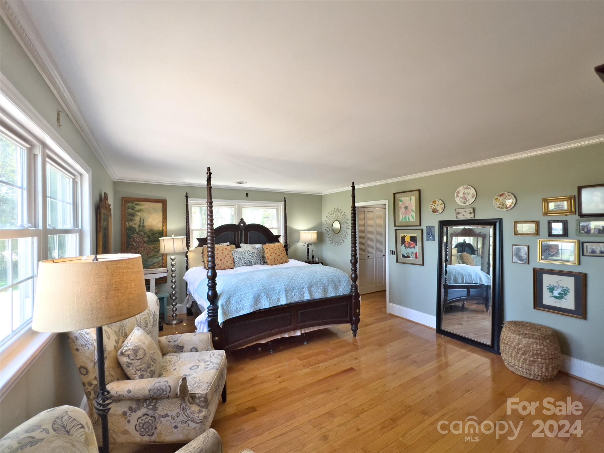 496 Chimney Rock Road Rutherfordton, NC 28139 - Photo 22 of 37 a bedroom with furniture and a window
