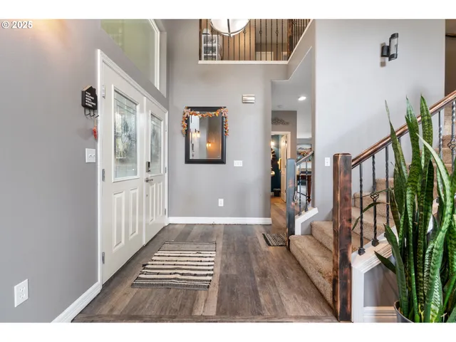 a view interior of a house and wooden floor