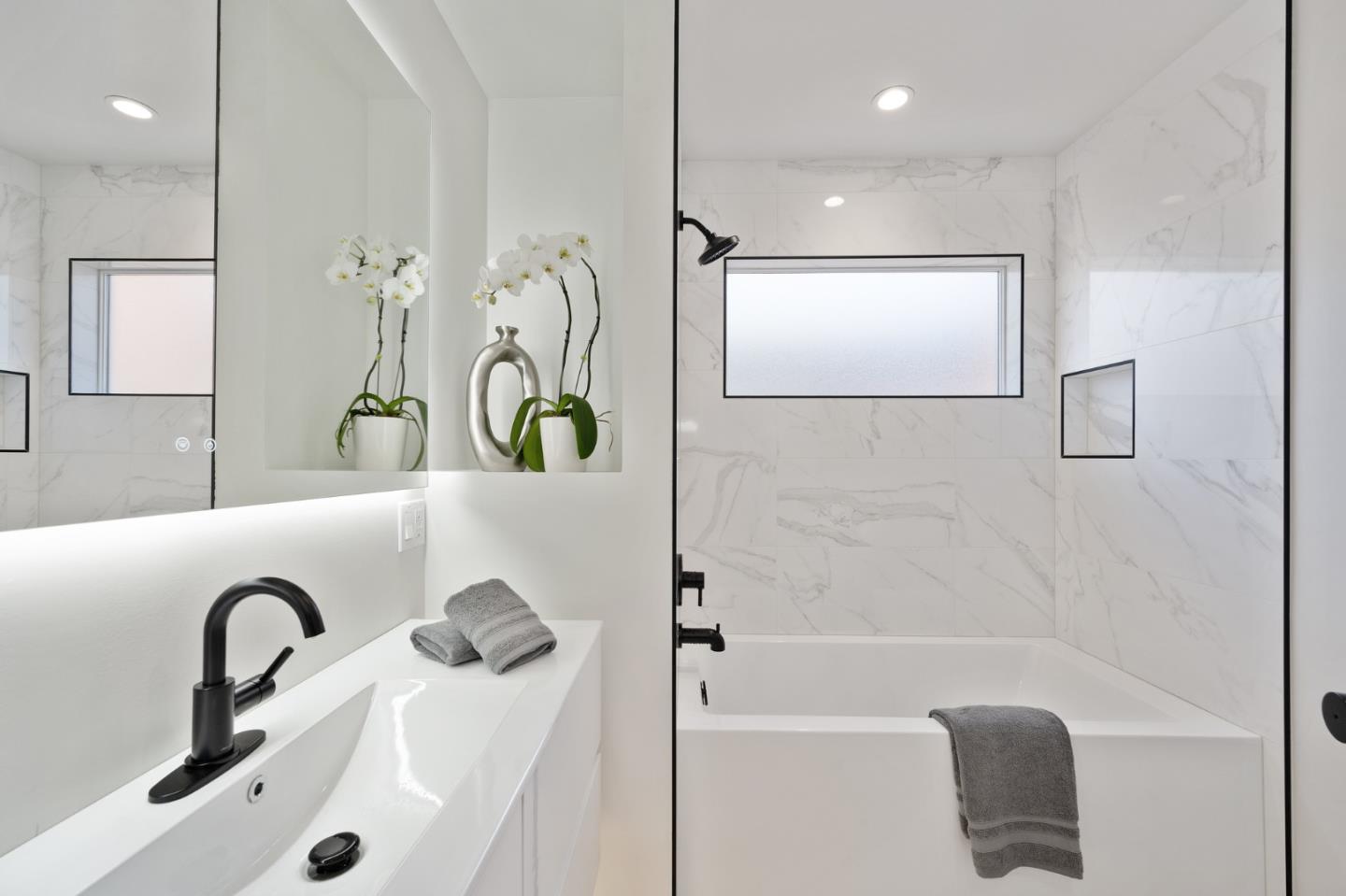 1157 Ruby Street Redwood City, CA 94061 - Photo 21 of 31 a bathroom with a shower