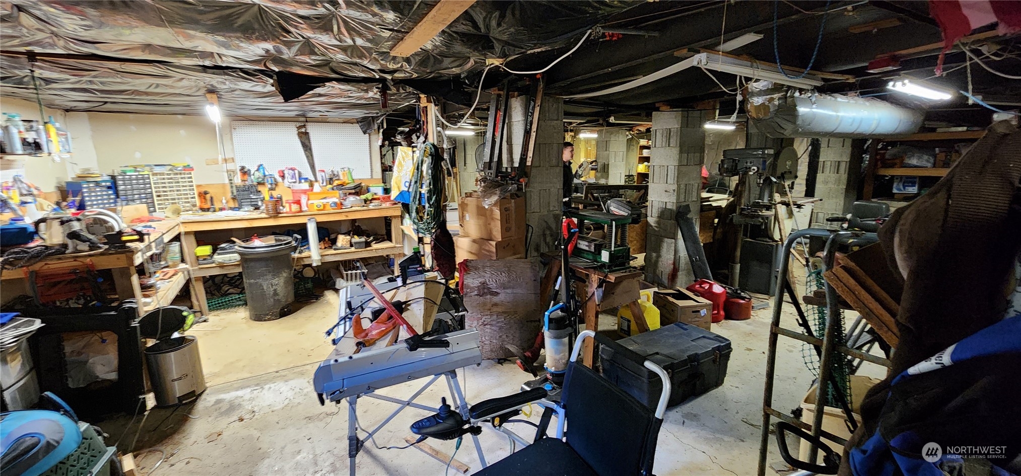 91 Maple Street Quilcene, WA 98376 - Photo 10 of 14 a view of a storage room with a lot of stuff