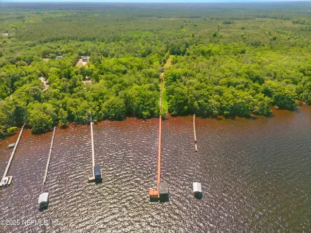 a backyard of a house