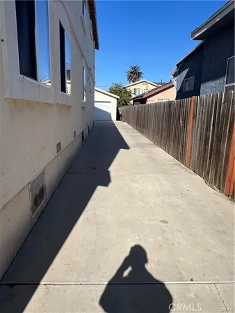 a view of a terrace with a sink