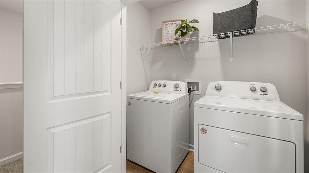 3574 Matthew Court Decatur, GA 30030 - Photo 17 of 18 a utility room with dryer and washer