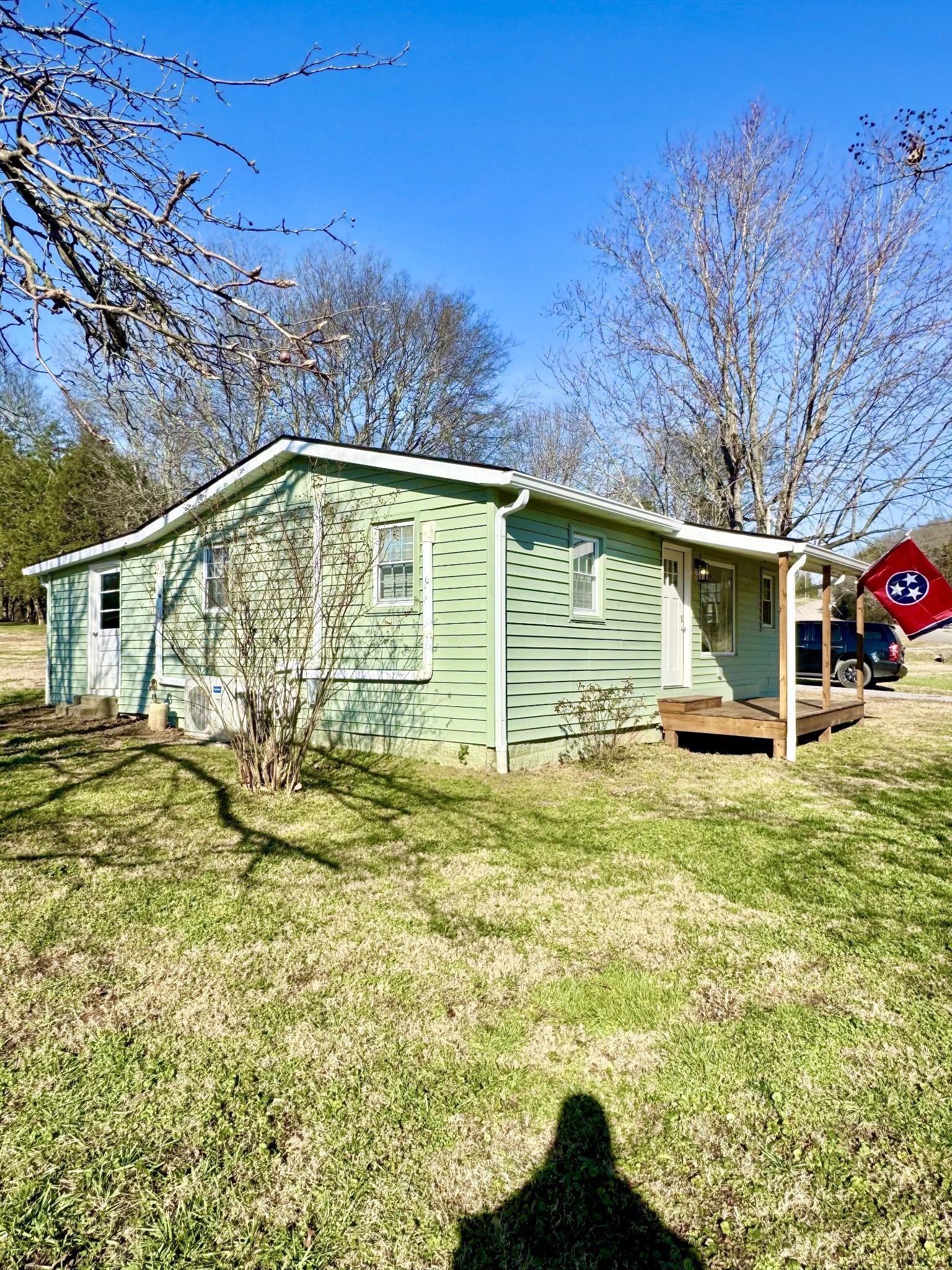 8649 Taliaferro Road Eagleville, TN 37060 - Photo 16 of 24 a view of a house with a backyard