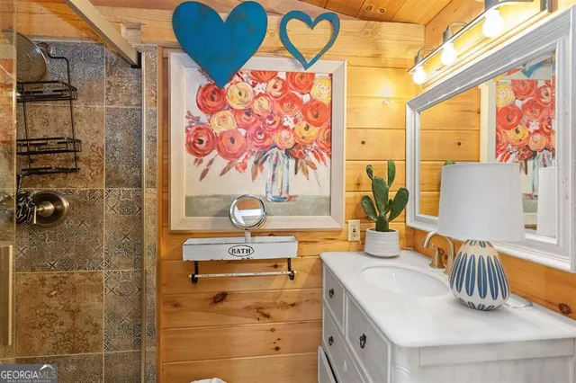 a view of a chairs and table in the patio