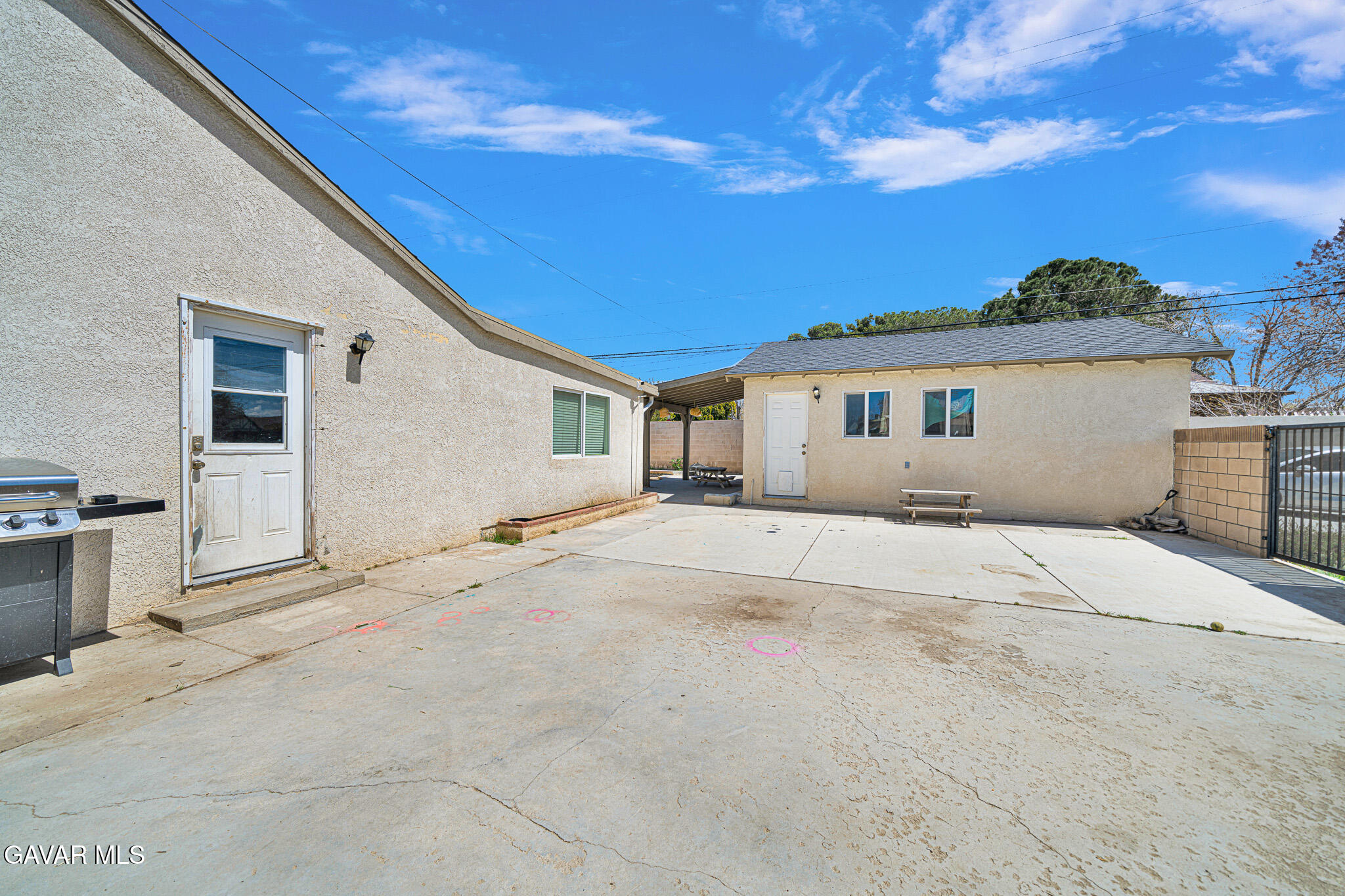 44188 Glenraven Road Lancaster, CA 93535 - Photo 26 of 26 a view of house with outdoor space and parking