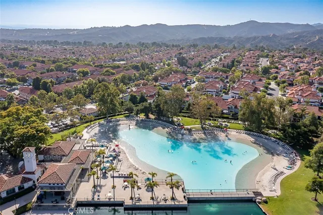 a view of lake and mountain