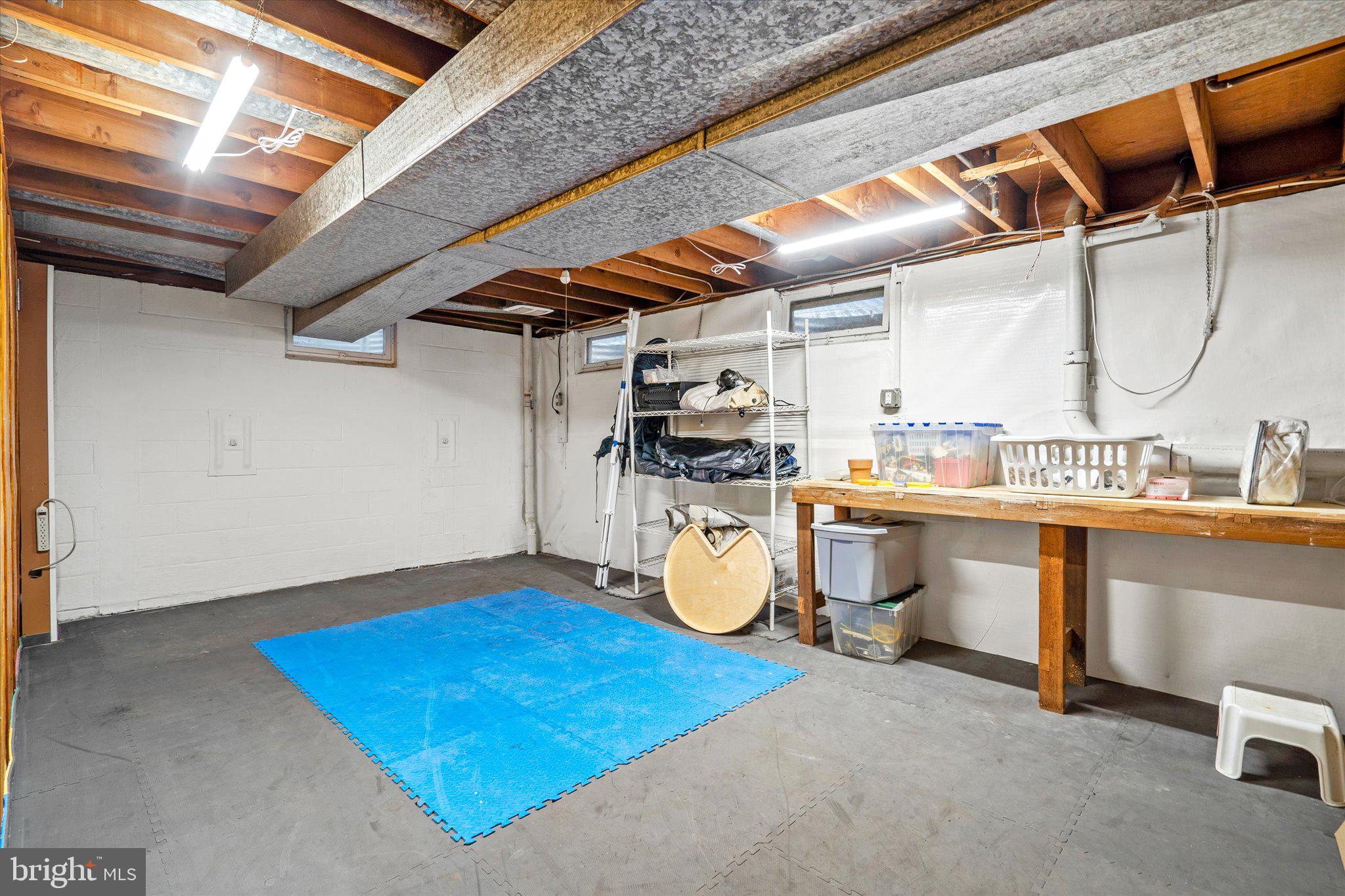 21 Duffield Place Princeton, NJ 08540 - Photo 26 of 31 unfinished area of basement
