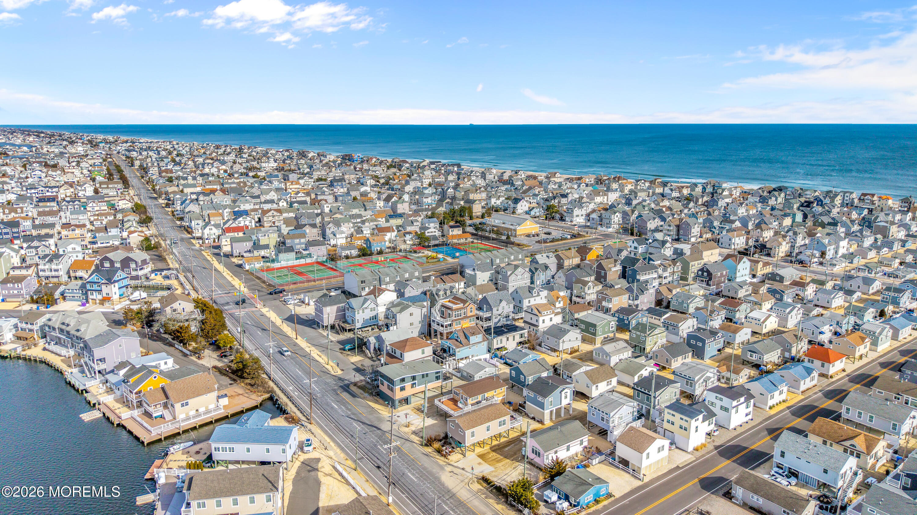 170 West Beach Way Lavallette, NJ 08735 - Photo 57 of 71 an aerial view of a city