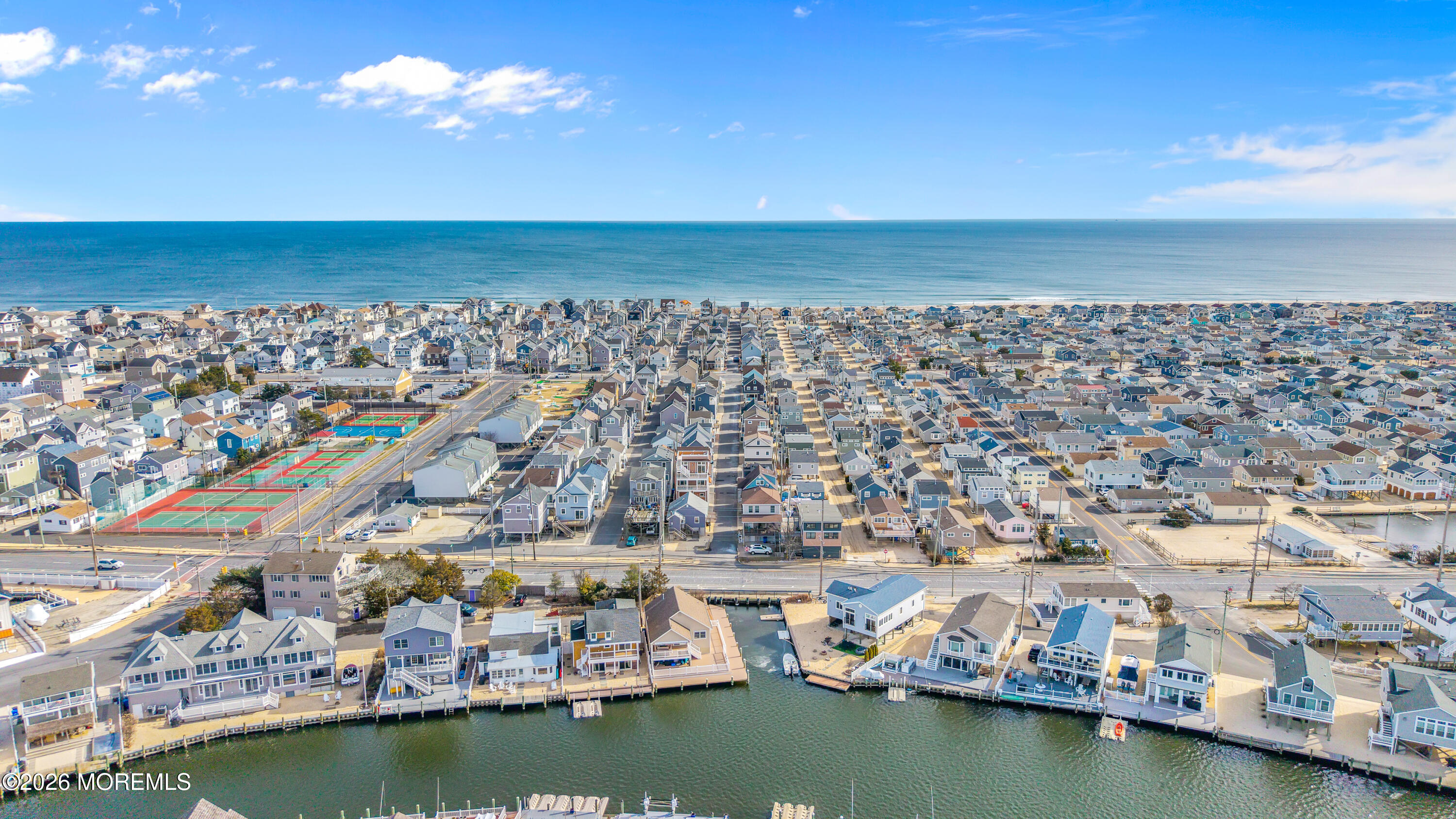 170 West Beach Way Lavallette, NJ 08735 - Photo 59 of 71 an aerial view of residential houses with outdoor space