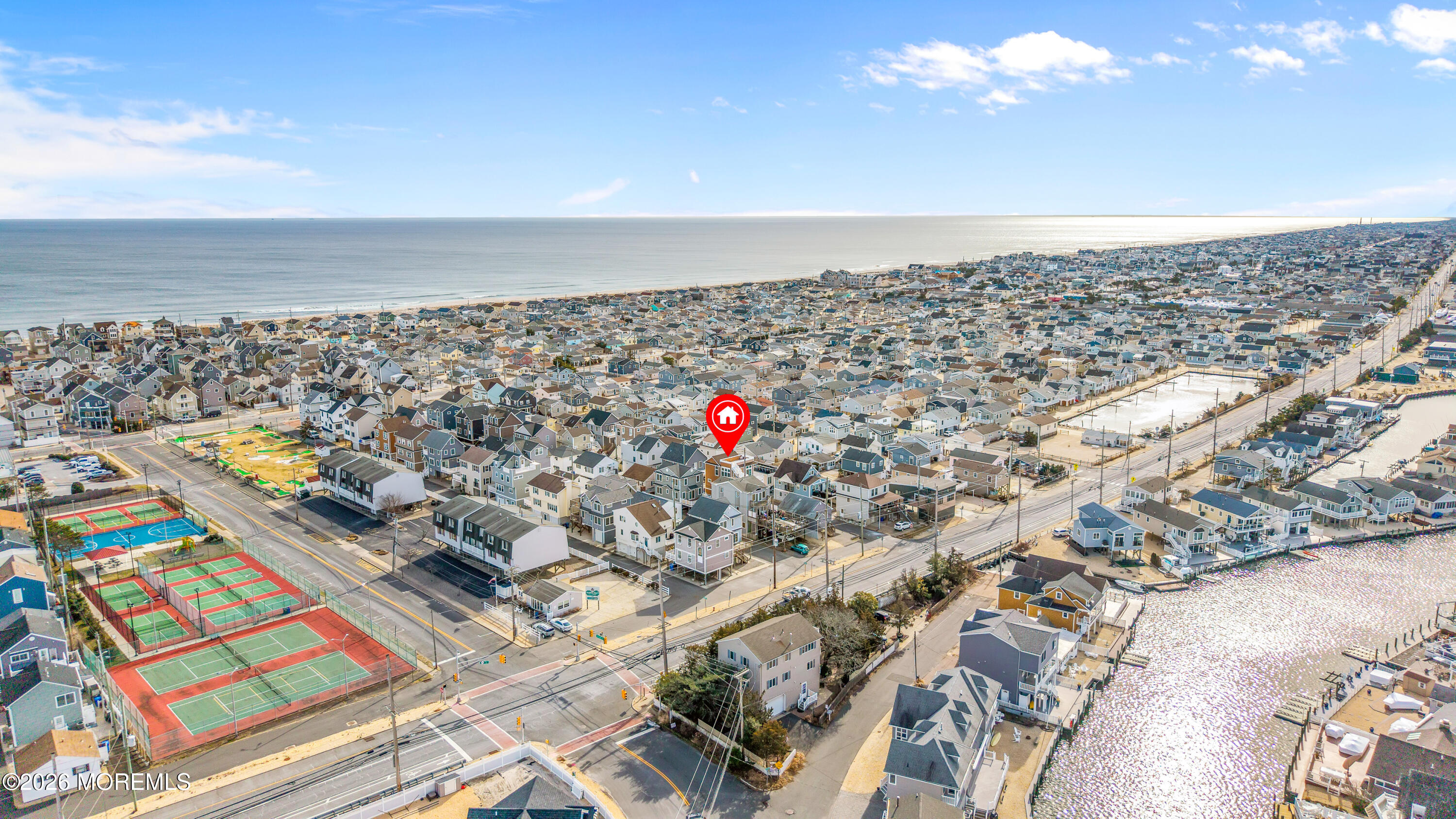 170 West Beach Way Lavallette, NJ 08735 - Photo 6 of 71 an aerial view of multiple house