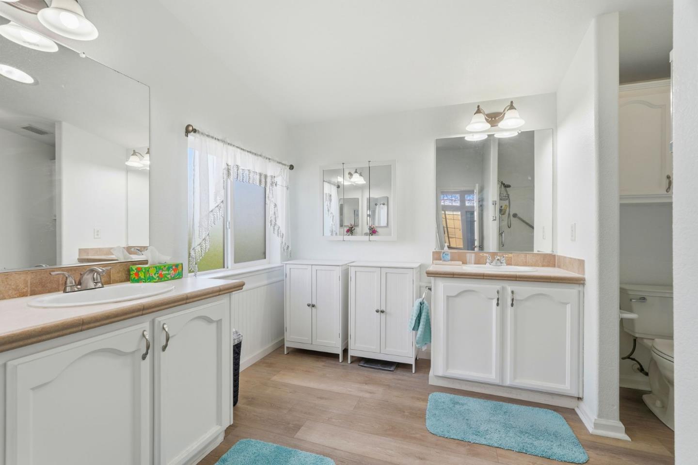 845 Villa Teresa Way, Unit 845 San Jose, CA 95123 - Photo 28 of 34 a view of a double sink and a mirror