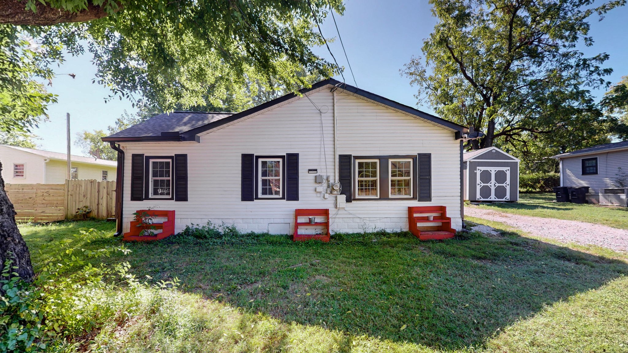 407 Villa Street Murfreesboro, TN 37129 - Photo 23 of 33 a front view of house with yard and outdoor seating