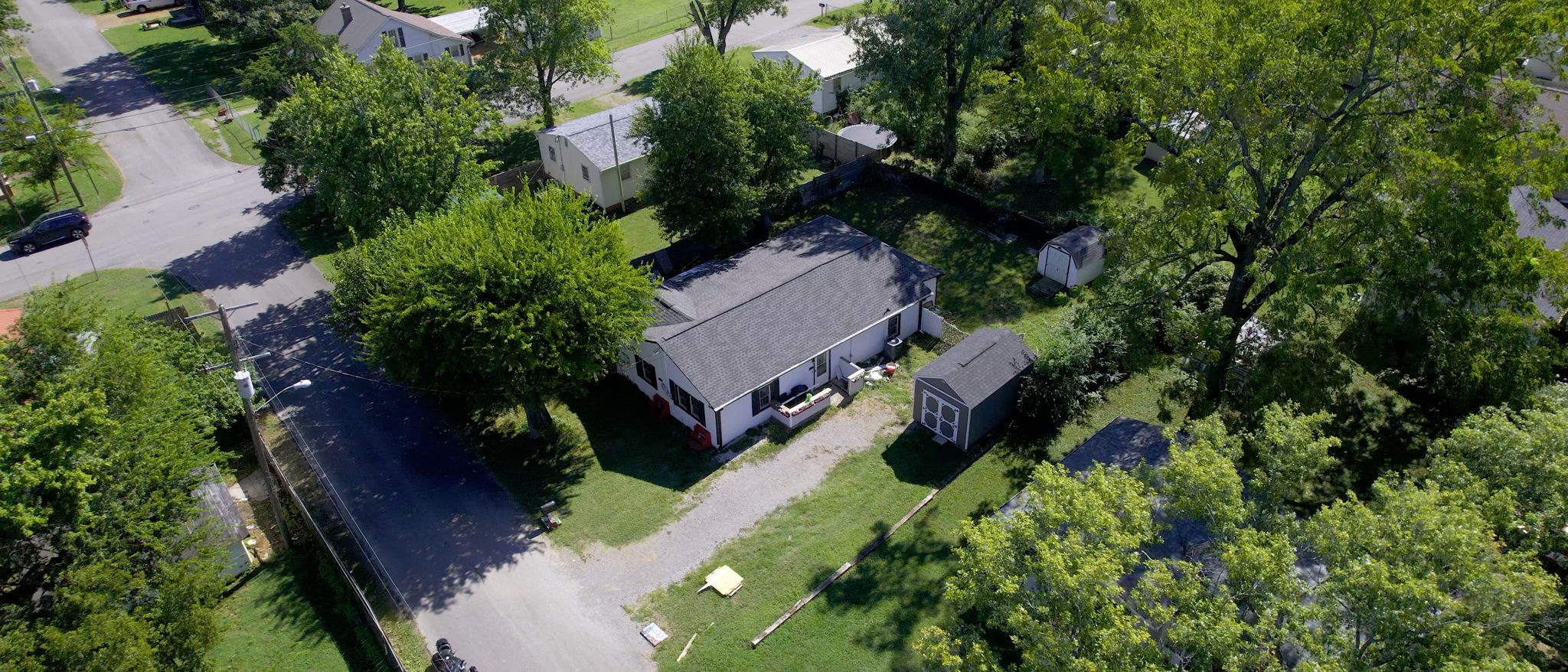 407 Villa Street Murfreesboro, TN 37129 - Photo 30 of 33 an aerial view of house with yard