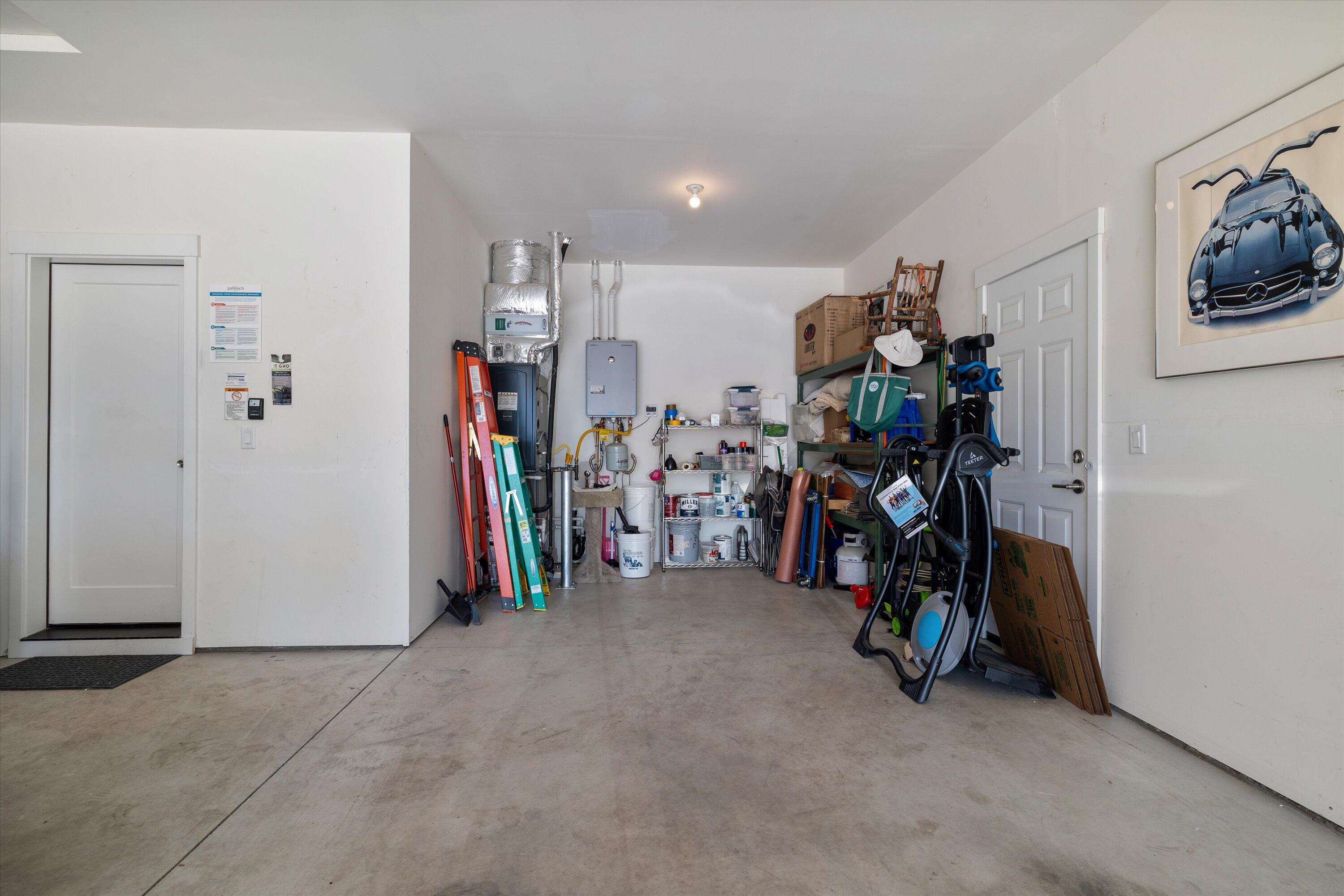 3755 Northeast Oakside Loop Bend, OR 97701 - Photo 32 of 38 Nice inset area in garage perfect for storage, work out equipment etc