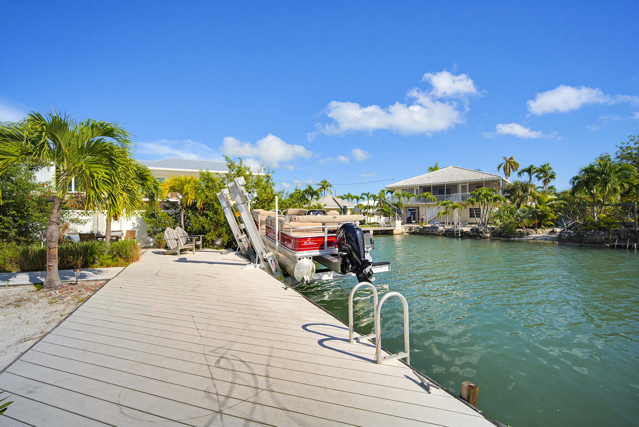 16640 Cypress Road Sugarloaf, FL 33042 - Photo 16 of 86 Boat lift