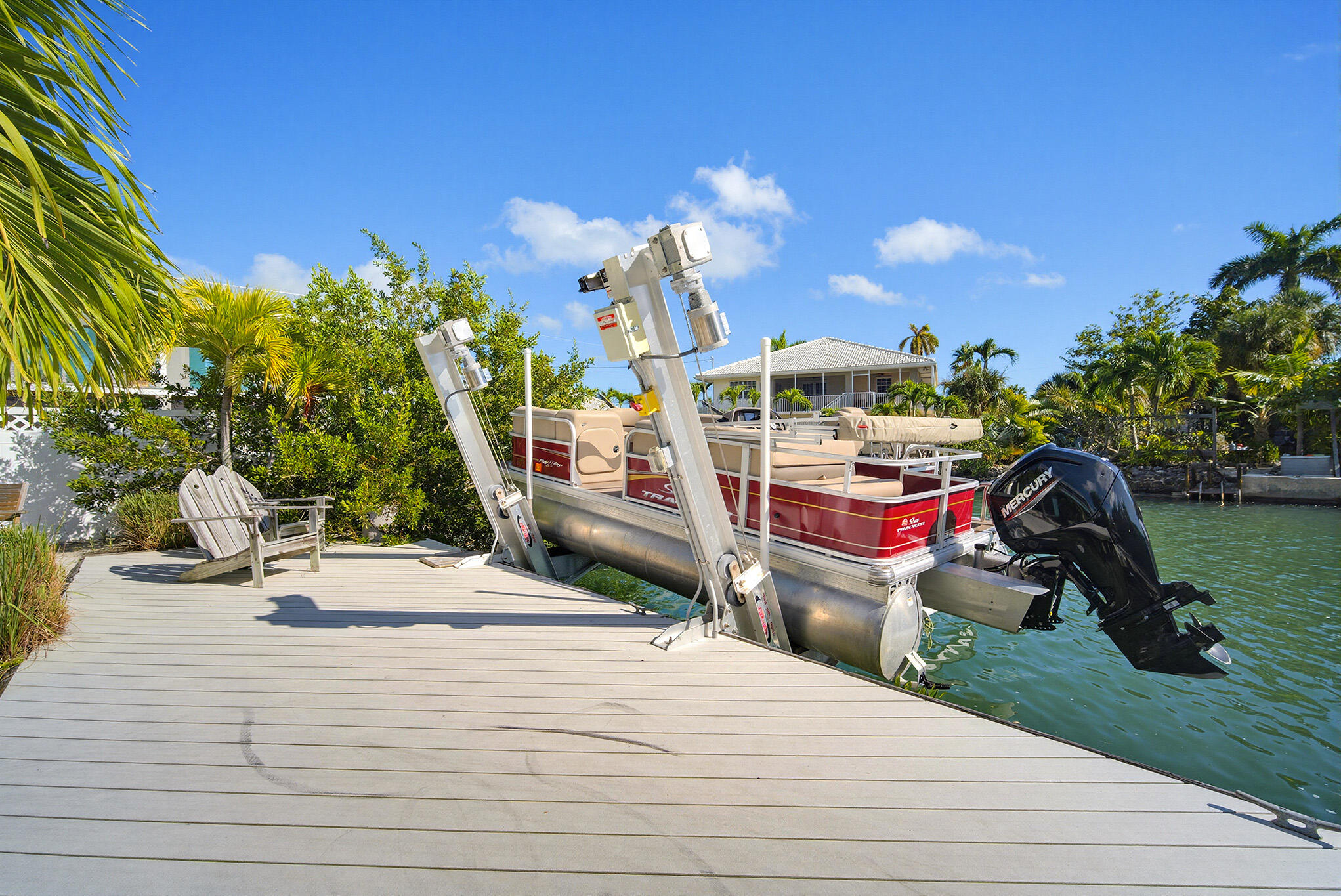 16640 Cypress Road Sugarloaf, FL 33042 - Photo 17 of 86 Boat lift