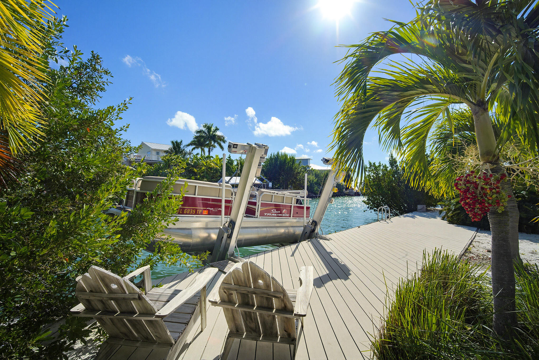 16640 Cypress Road Sugarloaf, FL 33042 - Photo 19 of 86 Boat lift and dock