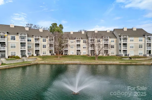 a view of building with lake view