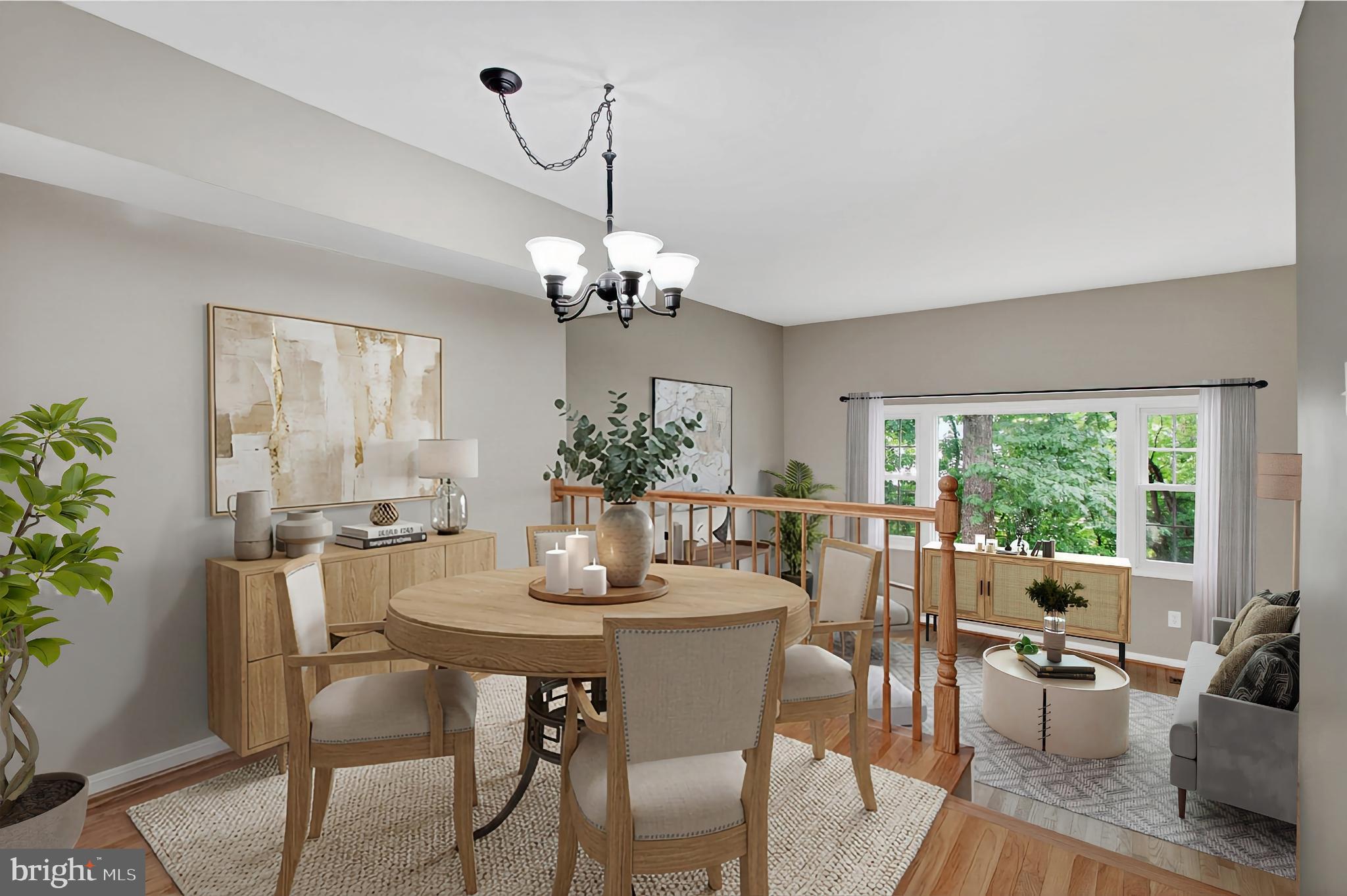 5833 Royal Ridge Drive, Unit 943 Springfield, VA 22152 - Photo 4 of 45 a view of a dining room with furniture window and outside view