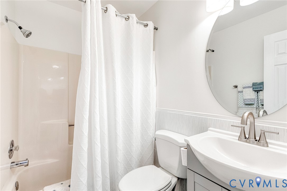 102 Water Pointe Court Midlothian, VA 23112 - Photo 29 of 35 a bathroom with a sink toilet and shower