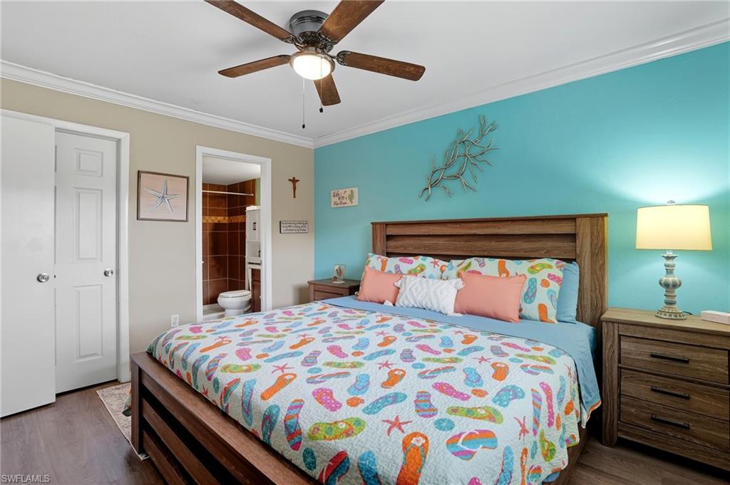 4790 South Cleveland Avenue, Unit 907 Fort Myers, FL 33907 - Photo 13 of 24 Primary bedroom with ensuite and walk-in closet