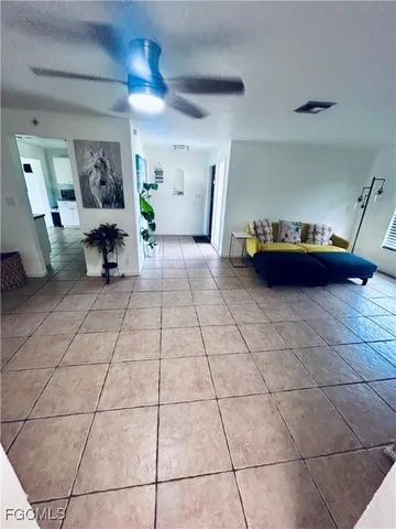 a view of a livingroom with furniture