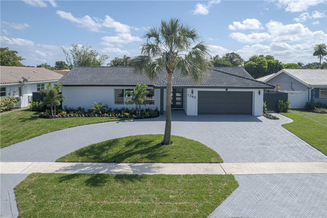 1382 Southwest 13th Drive Boca Raton, FL 33486 - Photo 52 of 65 Circular driveway