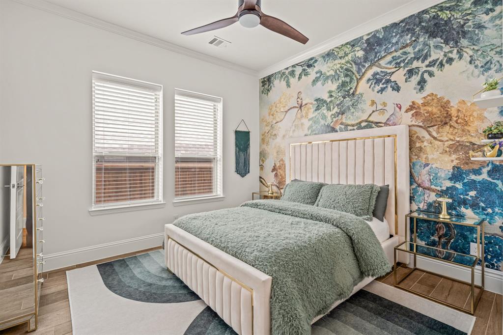 1616 Prairie Ridge Road Fort Worth, TX 76008 - Photo 7 of 40 a bed sitting in a bedroom next to a window