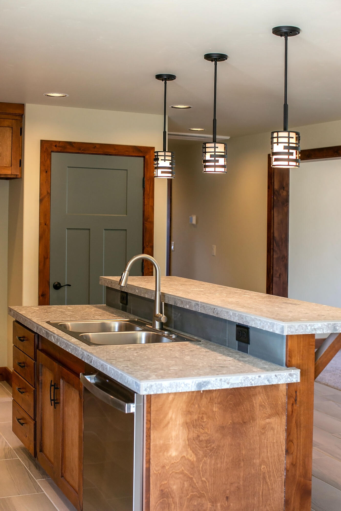 1472 Northeast Hudspeth Road Prineville, OR 97754 - Photo 13 of 26 a bathroom with a sink and a mirror
