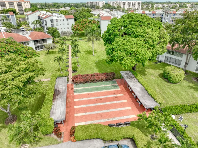 a view of a yard with plants