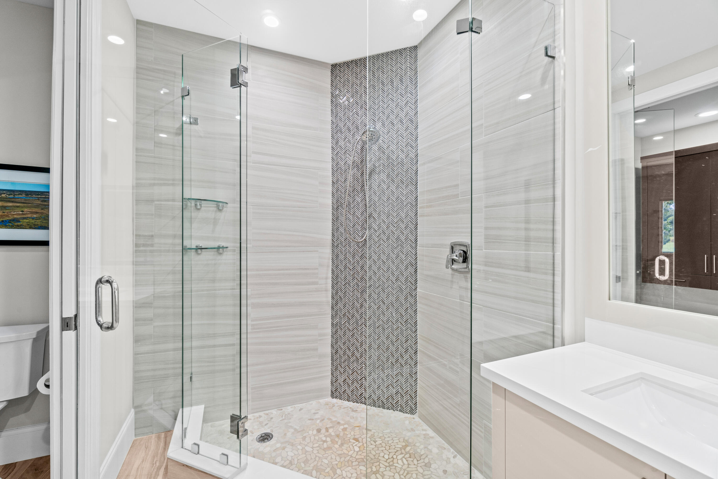 17629 Ashbourne Lane, Unit A Boca Raton, FL 33496 - Photo 19 of 35 Primary Bathroom