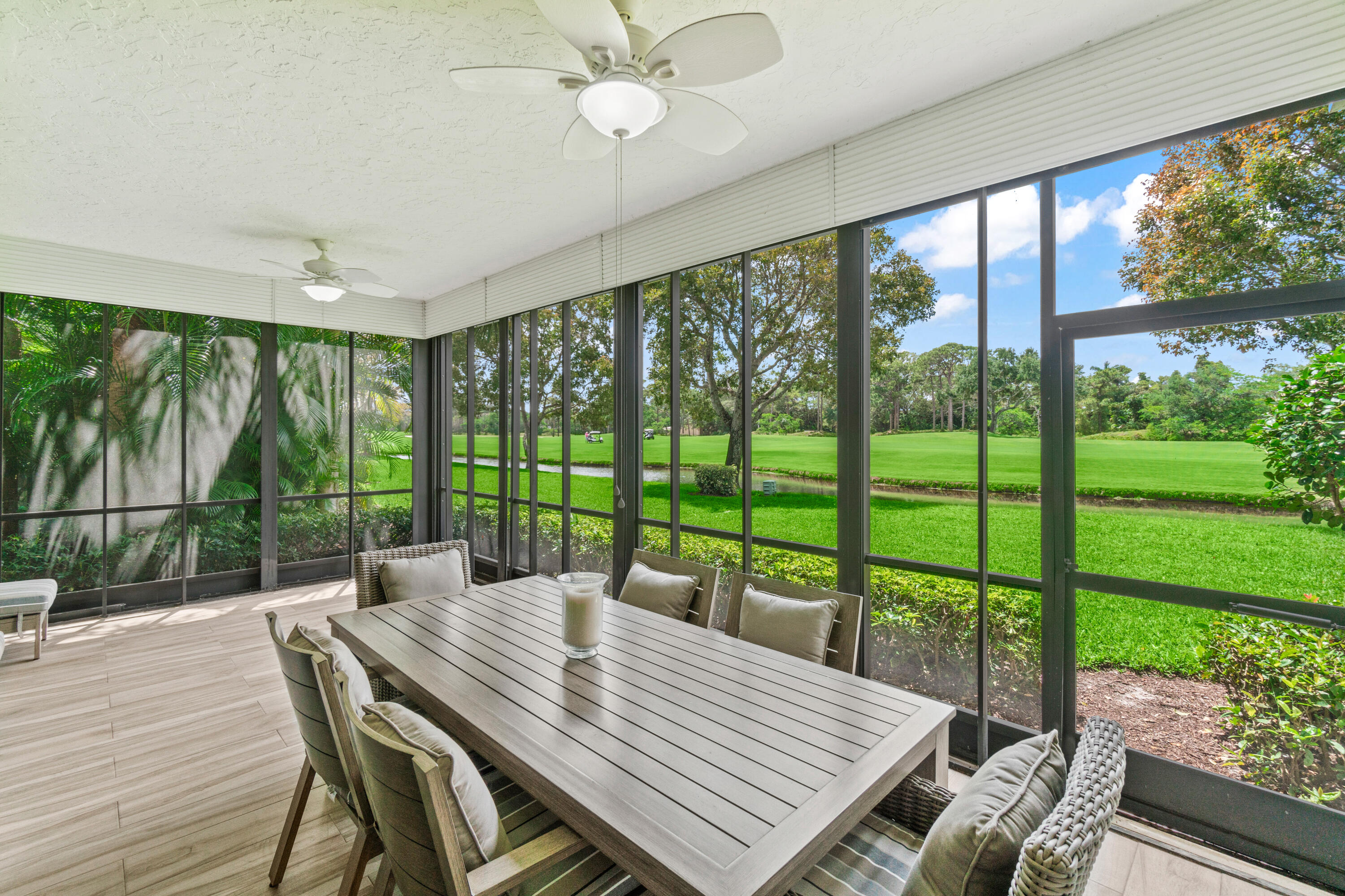 17629 Ashbourne Lane, Unit A Boca Raton, FL 33496 - Photo 24 of 35 Screened-In Patio