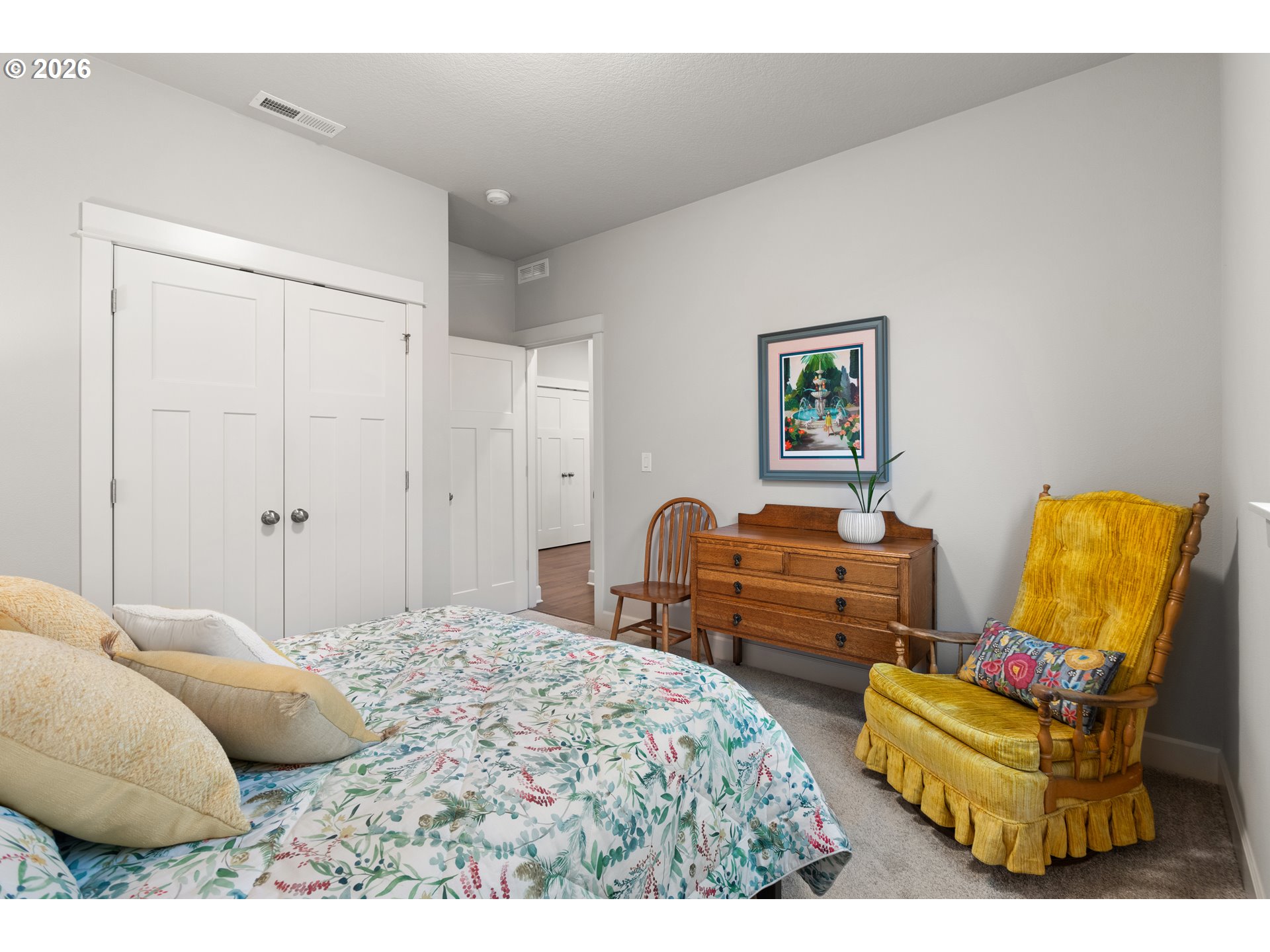 4935 South 16th Drive Ridgefield, WA 98642 - Photo 32 of 47 a bedroom with furniture and a couch