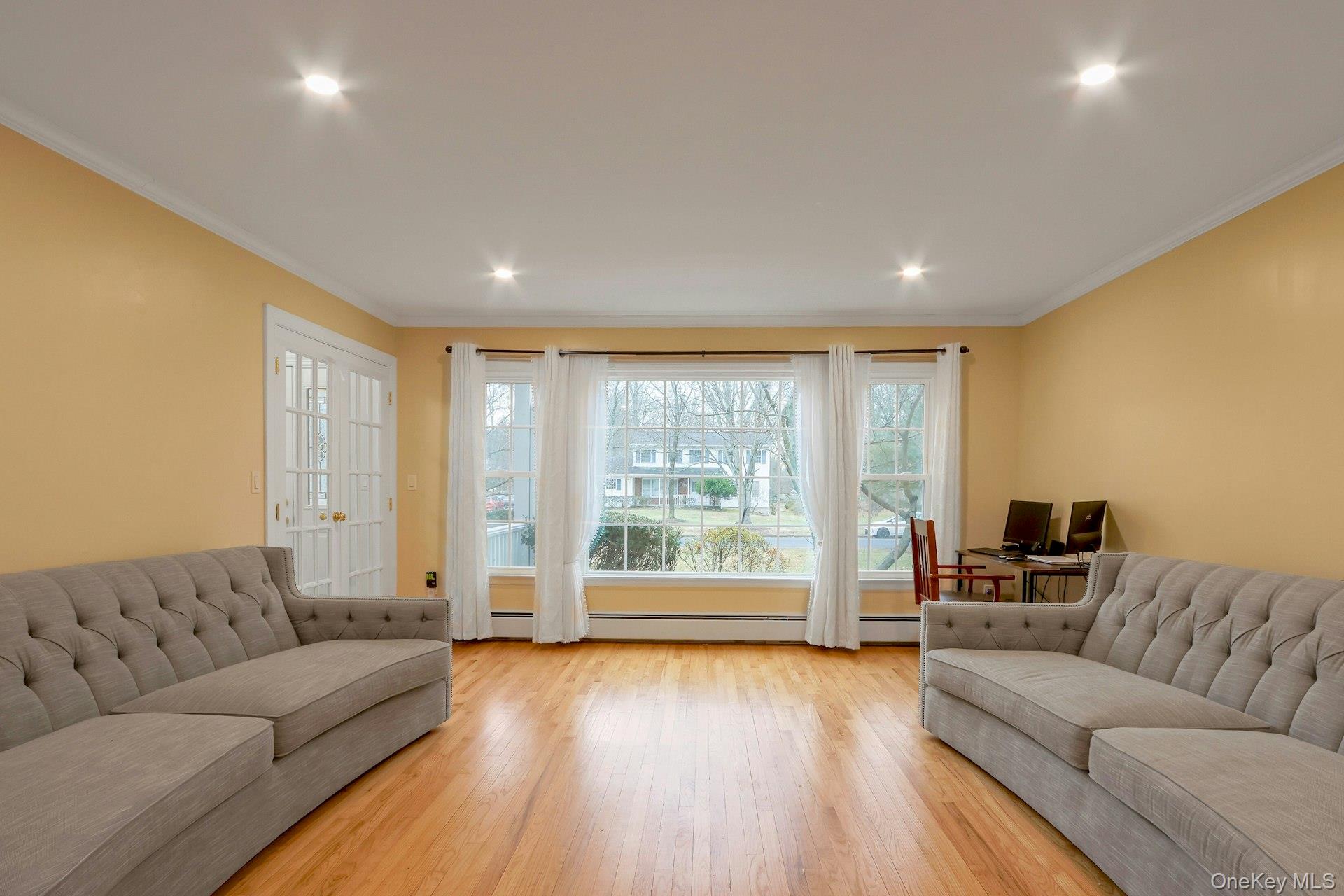2 Rone Court New City, NY 10956 - Photo 9 of 50 Living Room w/ Hardwood & LED Recessed Lighting