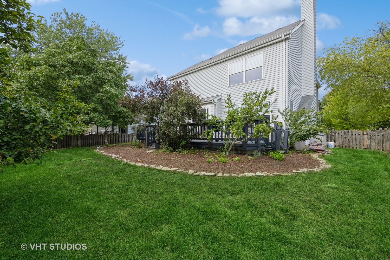 583 Greystone Lane Bolingbrook, IL 60440 - Photo 24 of 28 a view of back yard of the house