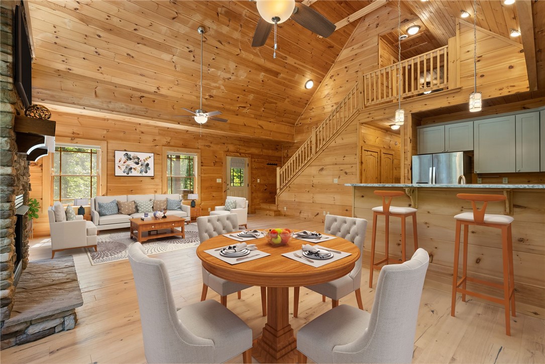 711 Scharlin Drive Pickens, SC 29671 - Photo 5 of 50 Dining Area & Great Room