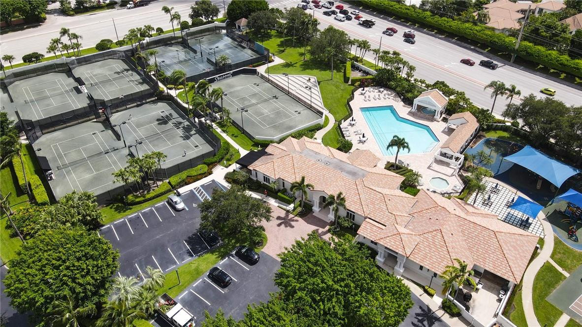 6468 Northwest 31st Way Boca Raton, FL 33496 - Photo 43 of 43 an aerial view of house with yard