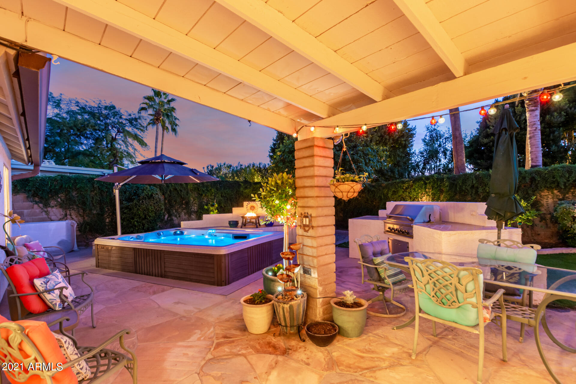 359 West Brisa Drive Gilbert, AZ 85233 - Photo 33 of 40 Patio to Spa