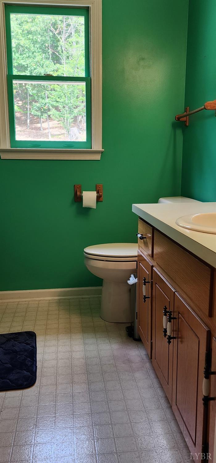 297 Poor House Farm Road Amherst, VA 24521 - Photo 33 of 52 a bathroom with a toilet a sink and window