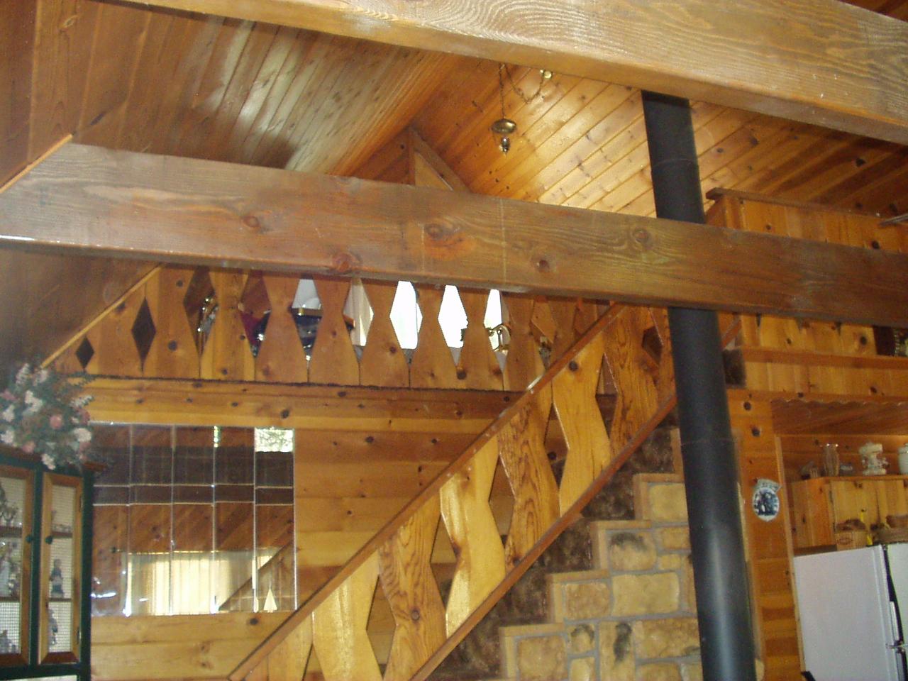 8044 Starlite Pines Road Shingletown, CA 96088 - Photo 5 of 18 Stairs woodwork